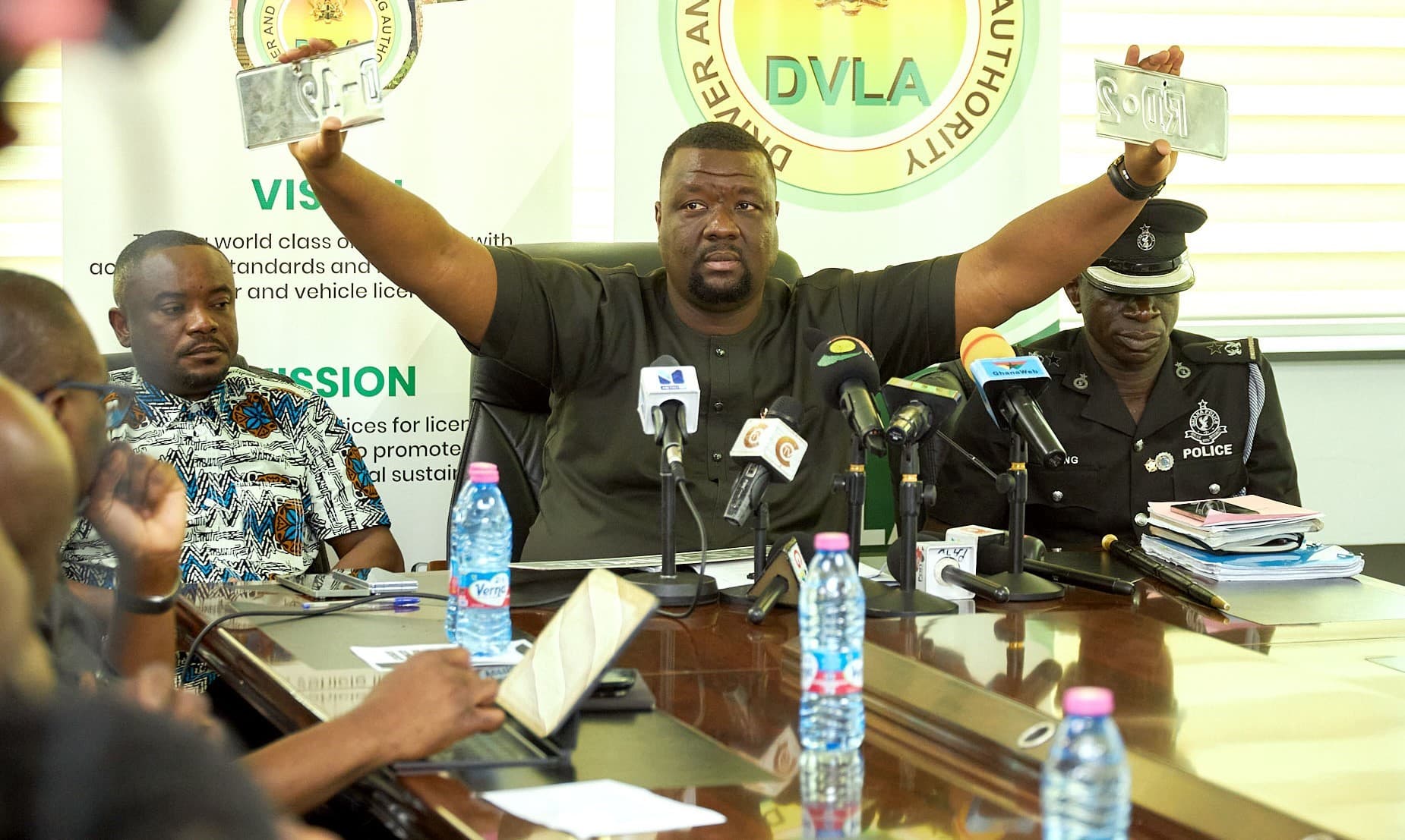 DVLA Uncovers GH¢12.5 Million Fake DV Plate Network and Restricts Issuance of DV Plates